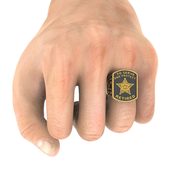 Retired Deputy Sheriff Ring - Limited Edition – ShineOn