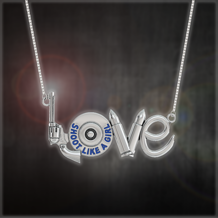 Shoot Like a Girl -  Ladies Necklace