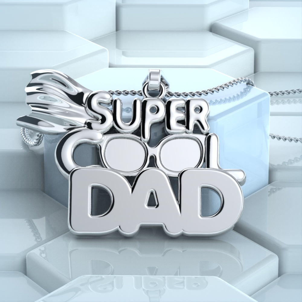 Super Cool Dad Necklace