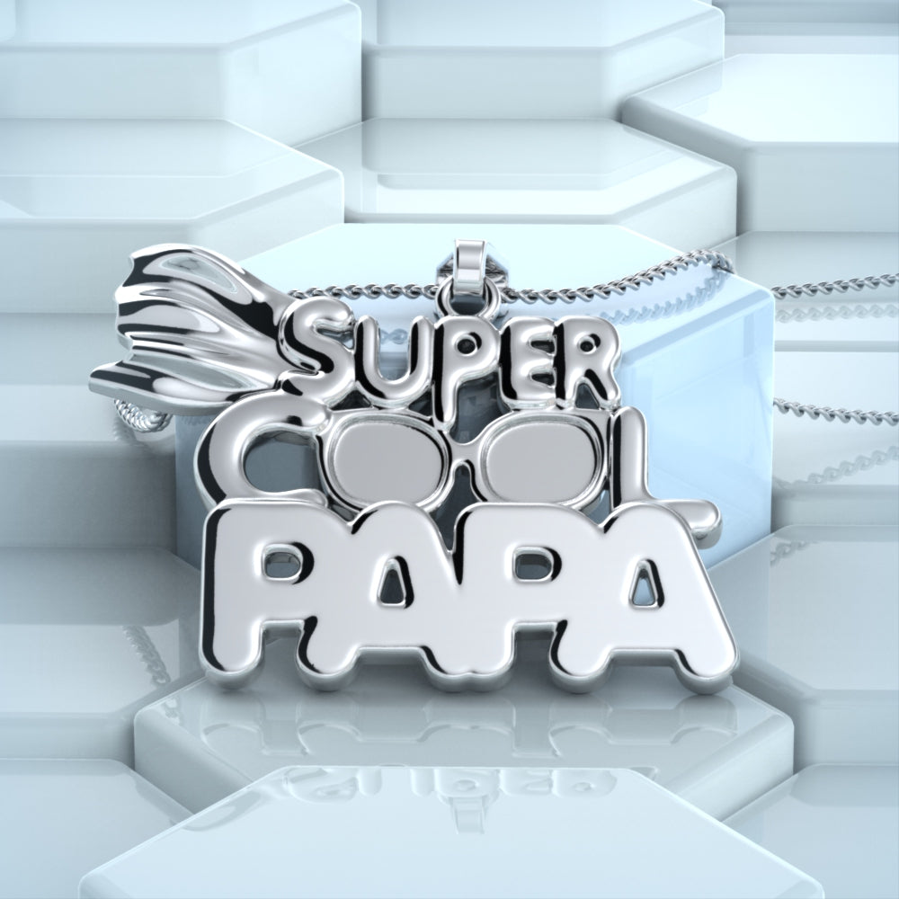 Super Cool Papa Necklace