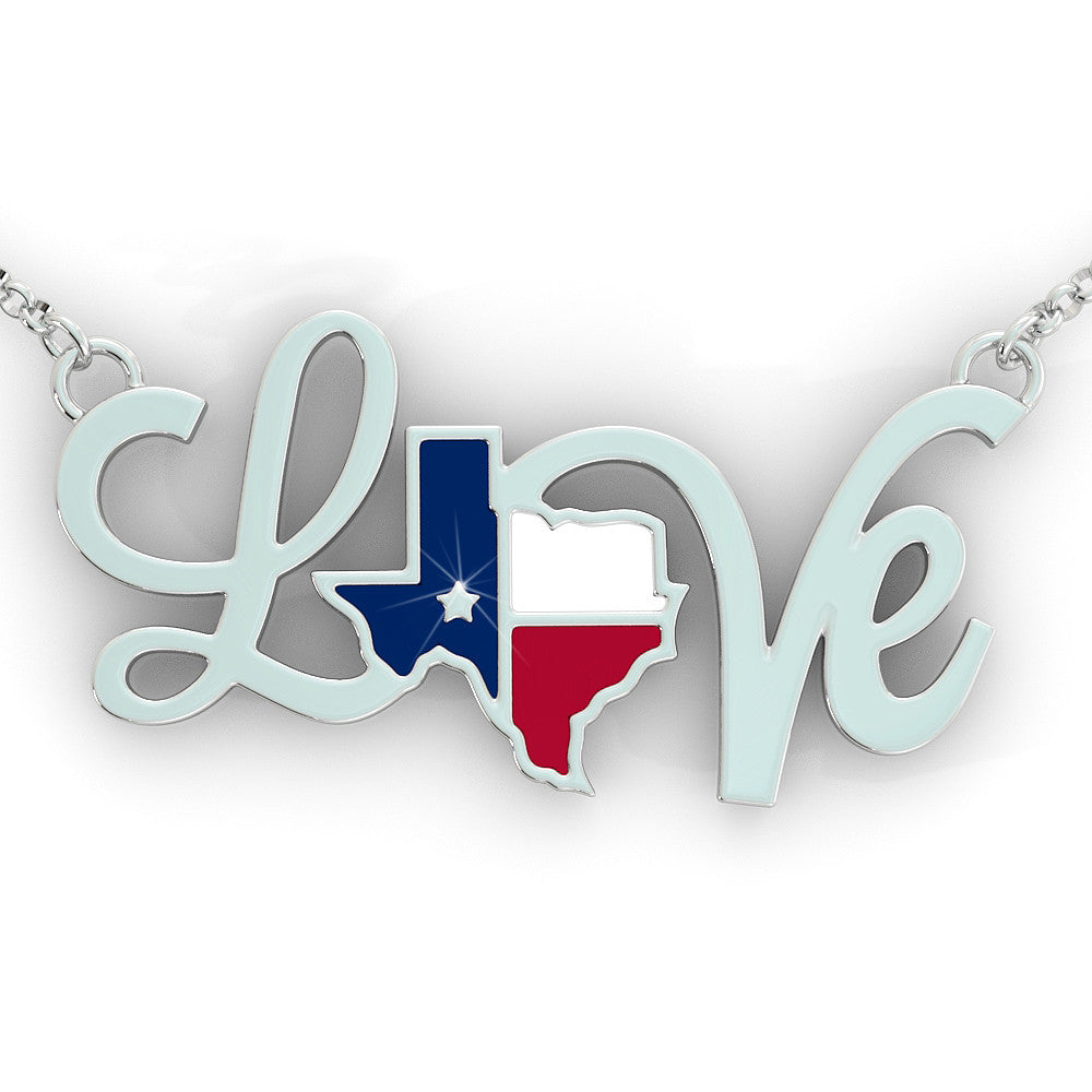 Texas Love Pendant