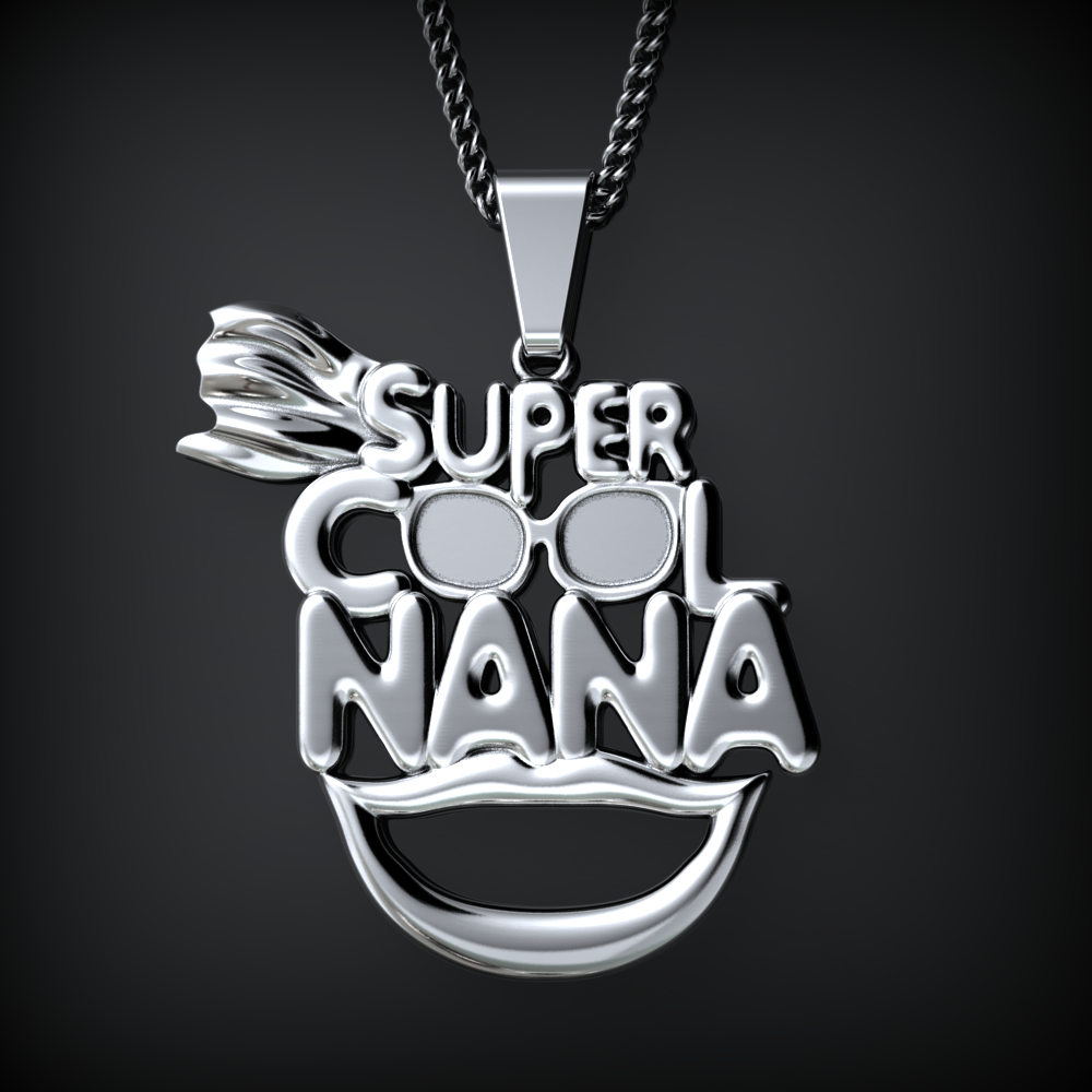 She Is My Super Cool Nana Necklace Gift ~ Ends Soon!