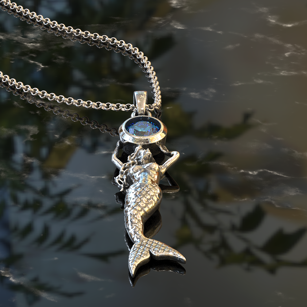 My lil Mermaid - Personalised Birthstone - STRICTLY LIMITED EDITION