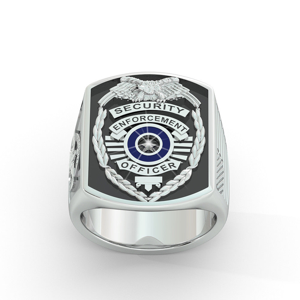 Security Enforcement Officer Ring – ShineOn