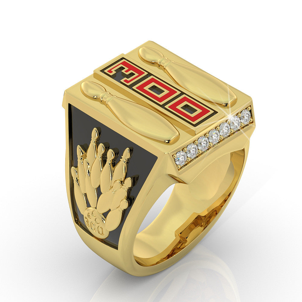 Custom Bowling Rings Bowling Perfect Game Ring – ShineOn