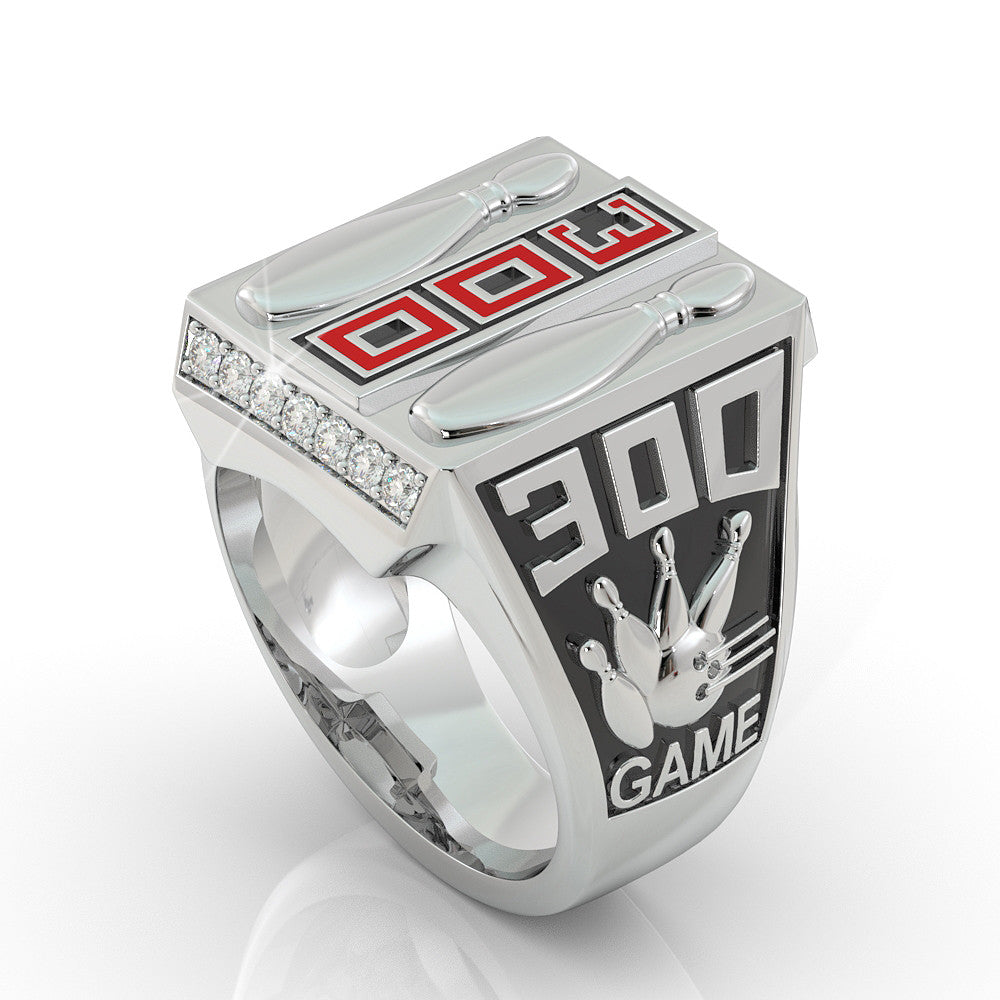 Game Rounded Ring Bowling Perfect Game Ring – ShineOn