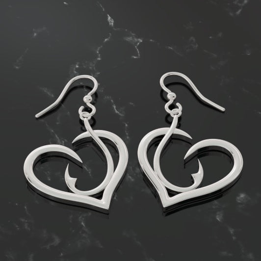 Hooked on Fishing Earrings