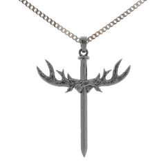 Antler Cross Pendant