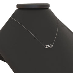 Two Hearts Connected Necklace
