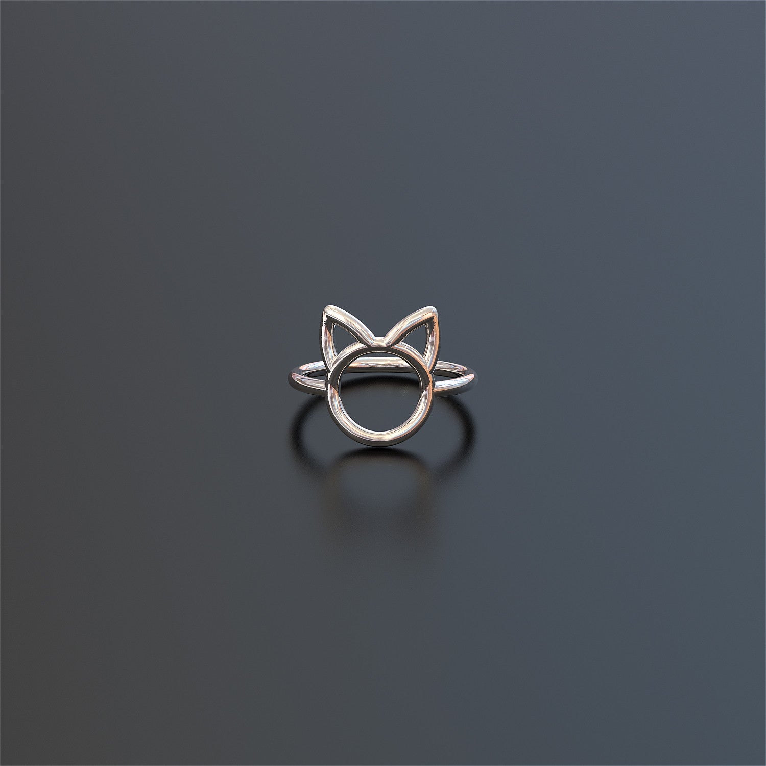 Minimalist Cat Ring