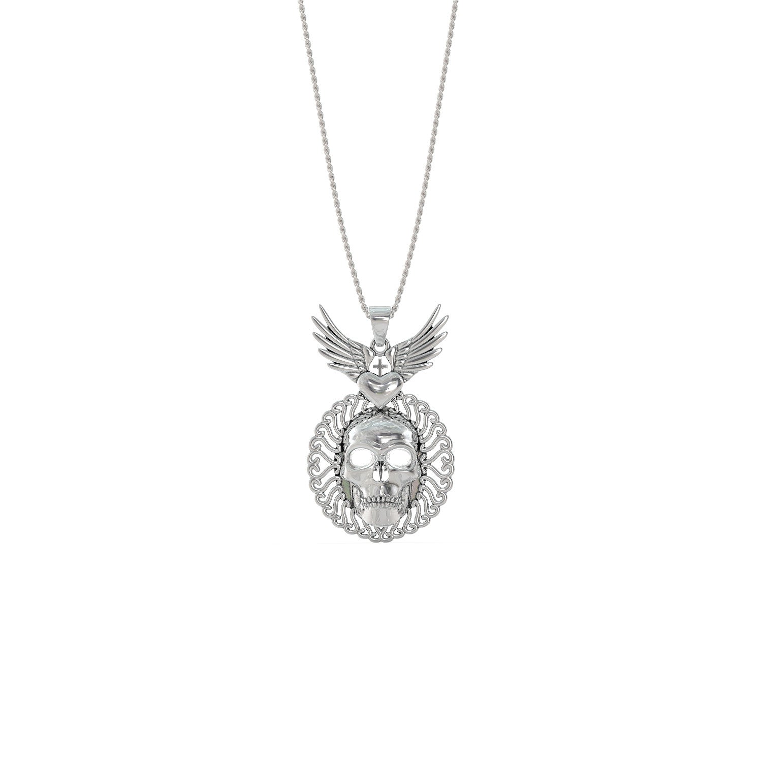 Eagle Skull Necklace