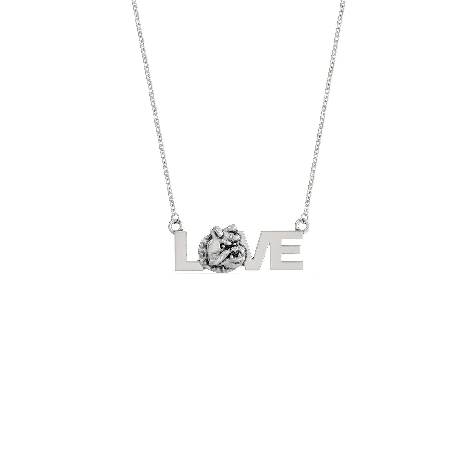 Love Bulldog Necklace