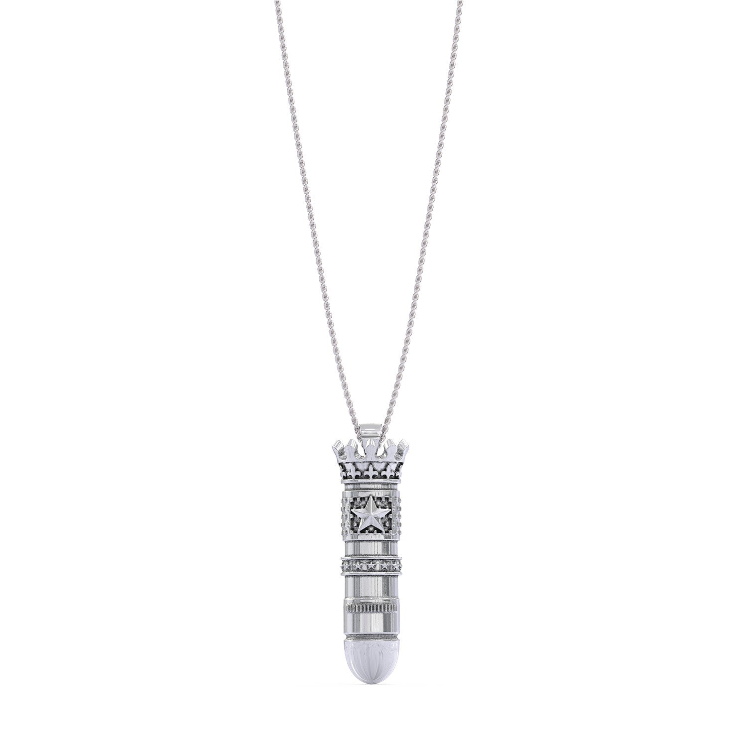 Bullet Pendant Necklace