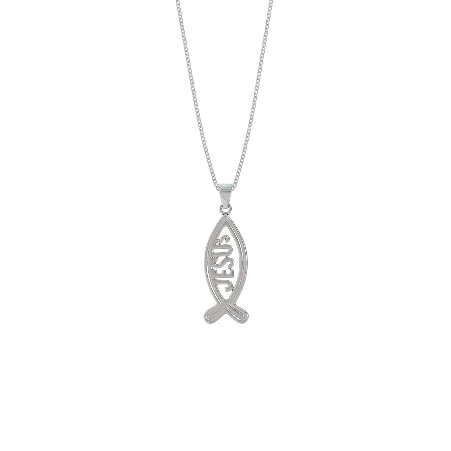 Jesus Fish Necklace