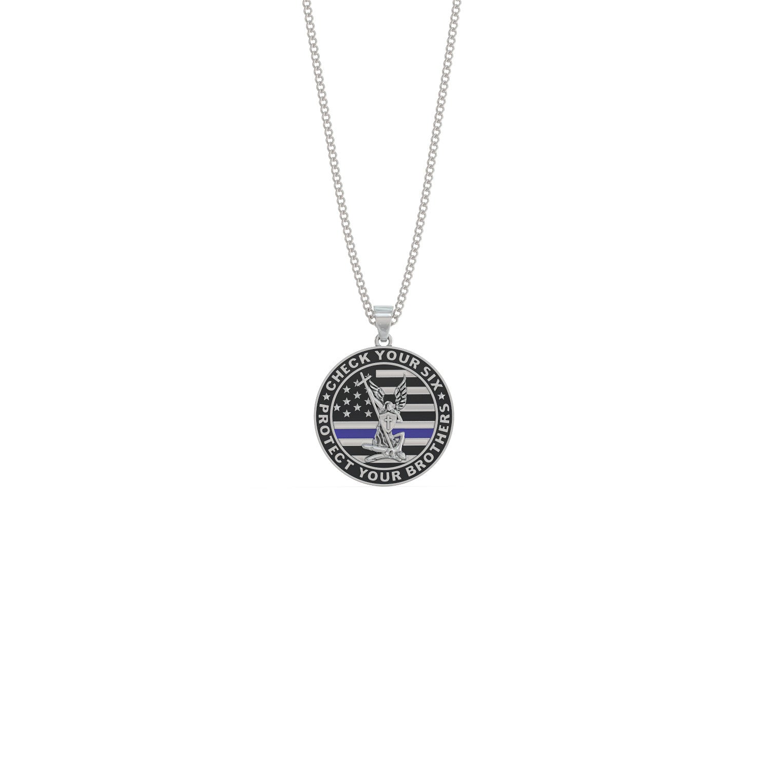 Protect Your Brothers Pendant Necklace