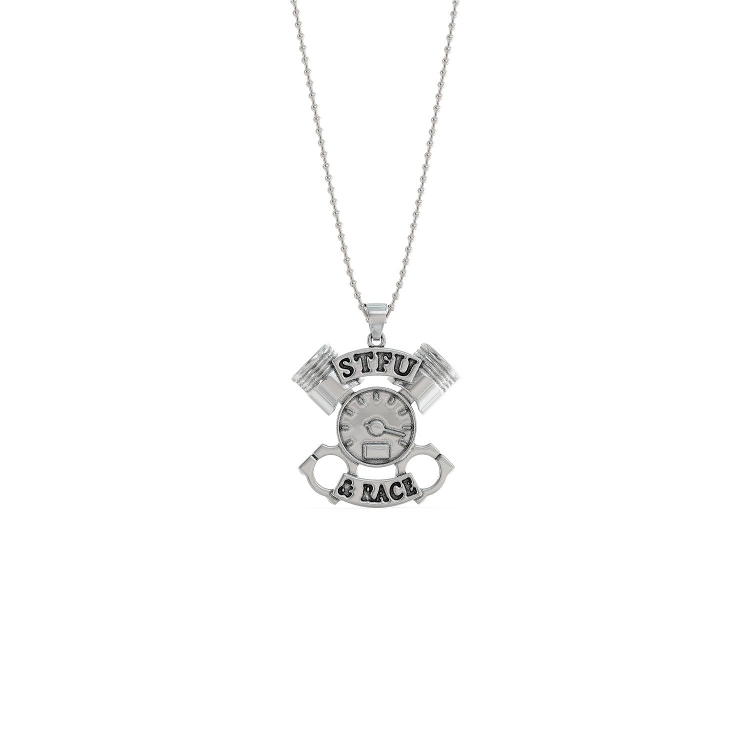 STFU & Race Necklace