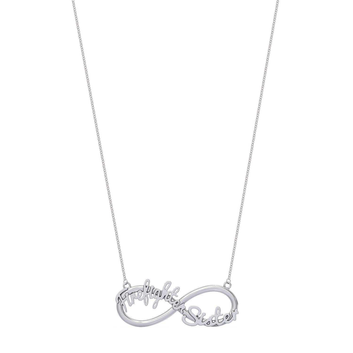 Firefighter Sister Necklace