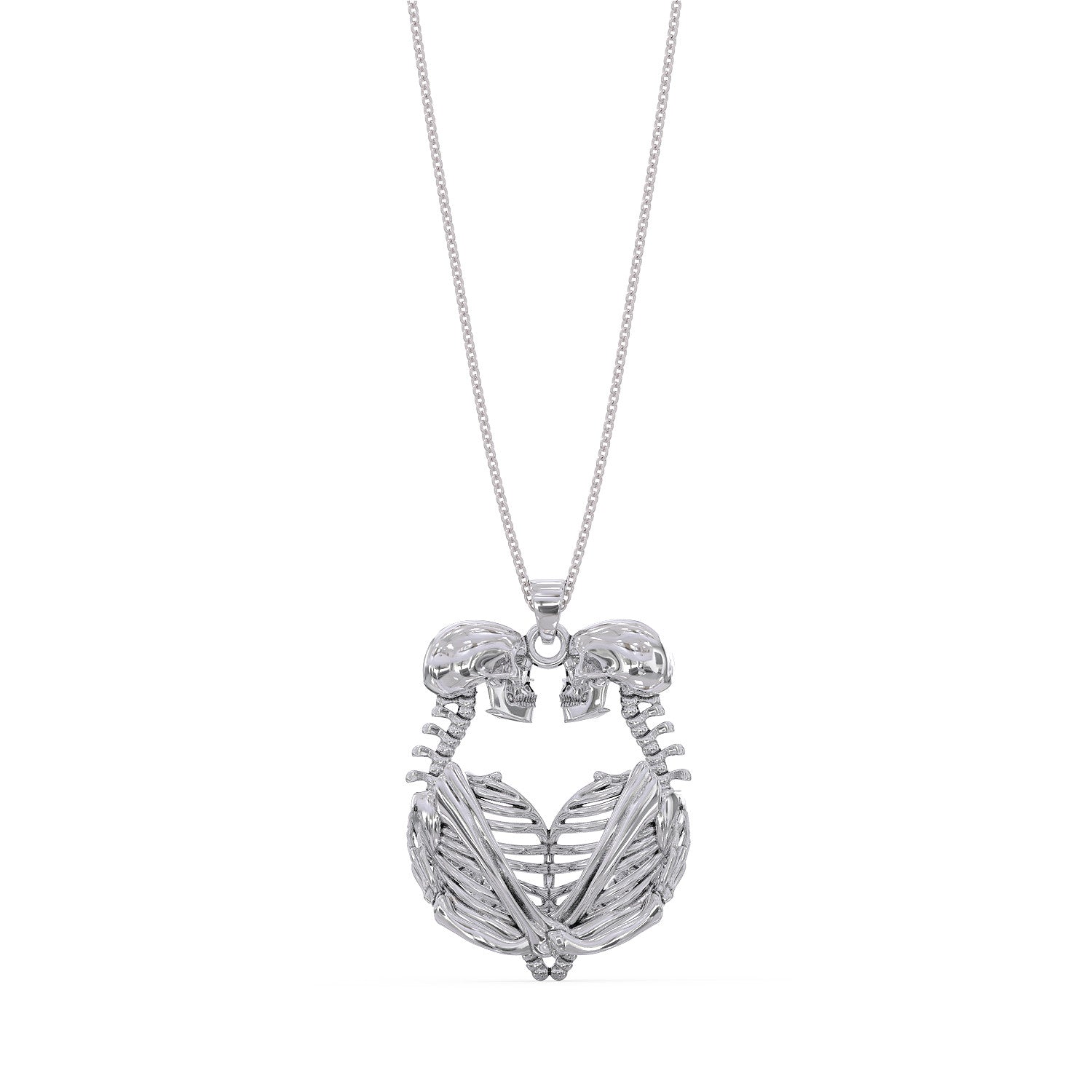 Love Skull Necklace
