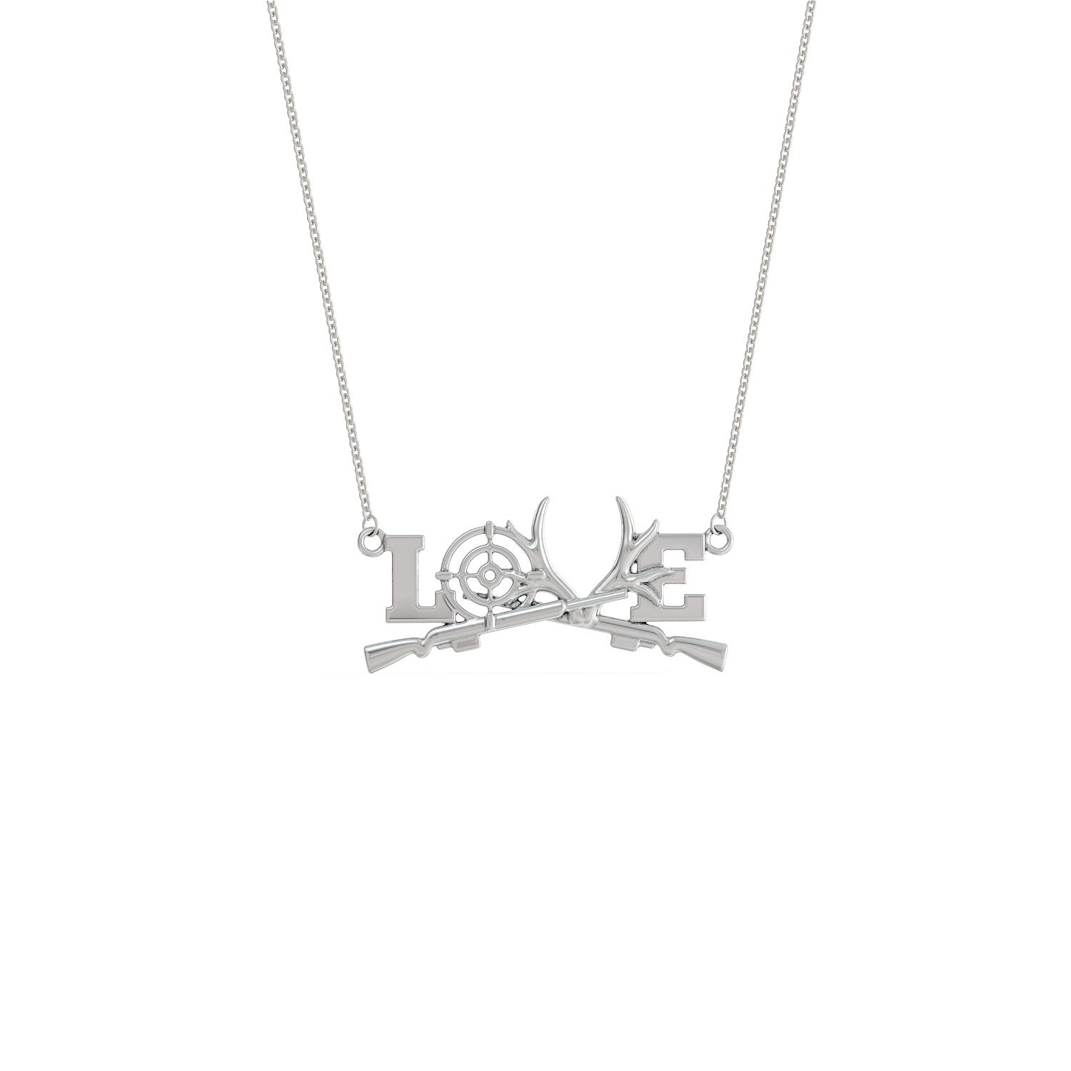 Love Hunting Necklace