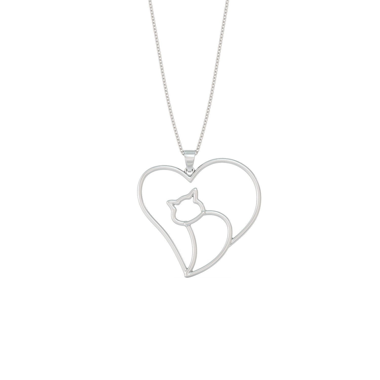 Love Cat Necklace