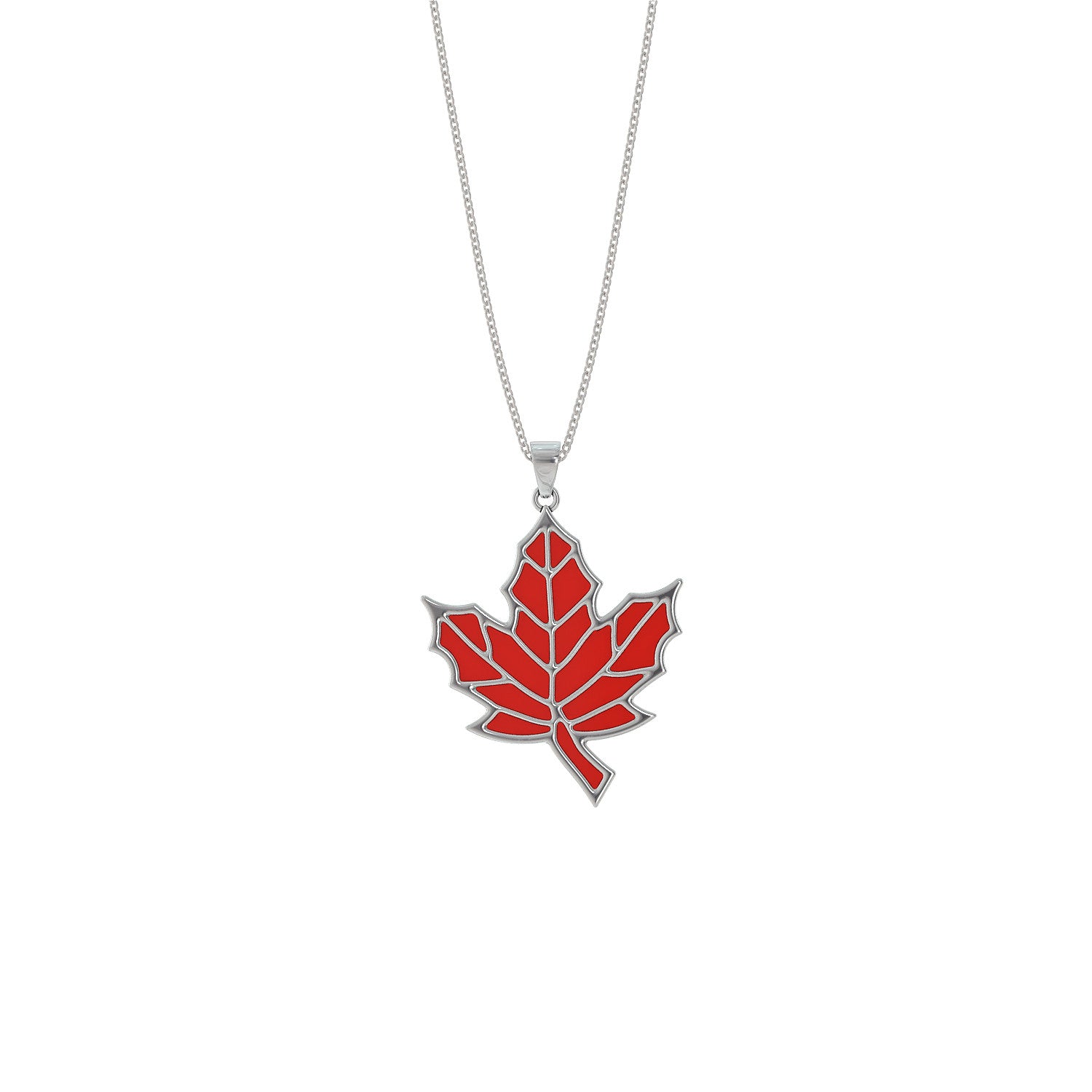 hMaple Leaf Necklace