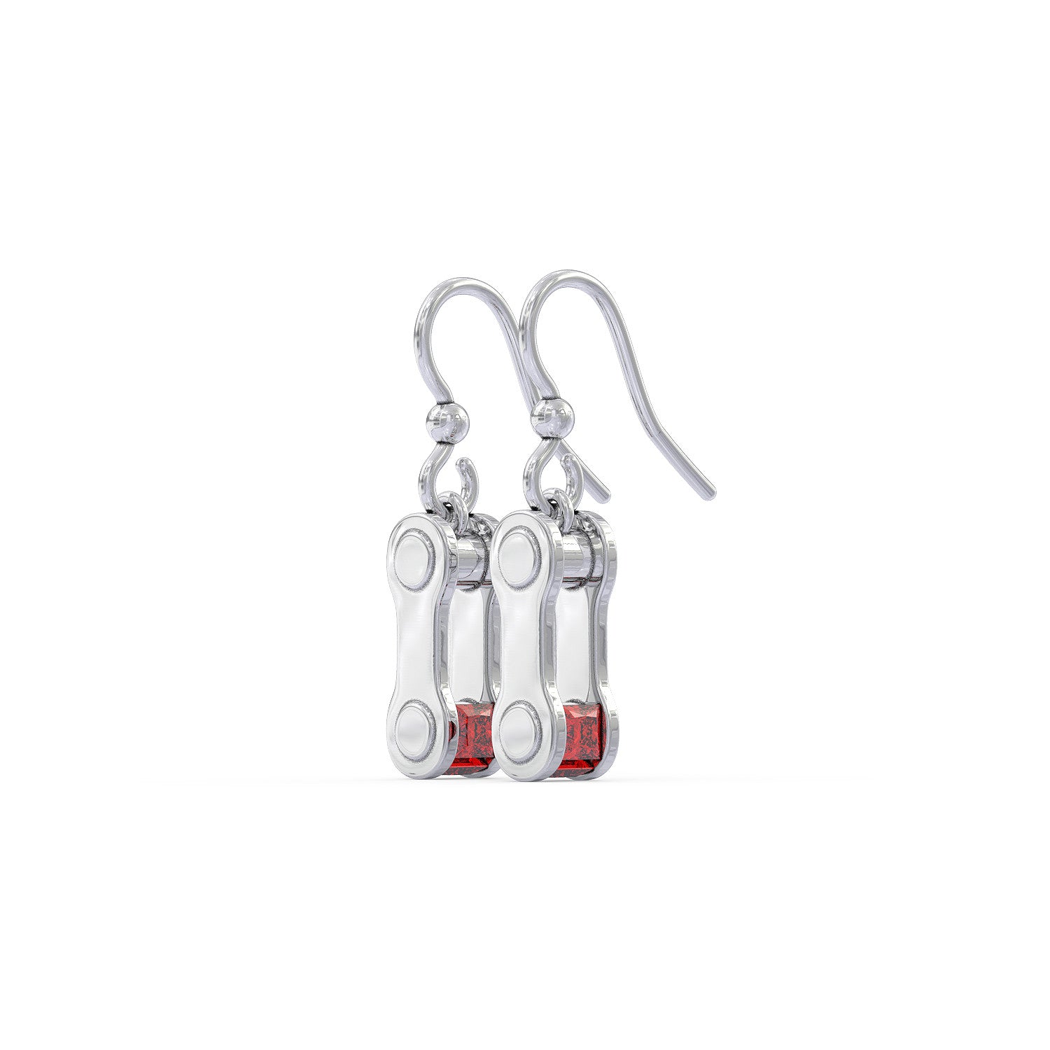 Chain Earrings w/ Birthstone - LIMITED EDITION