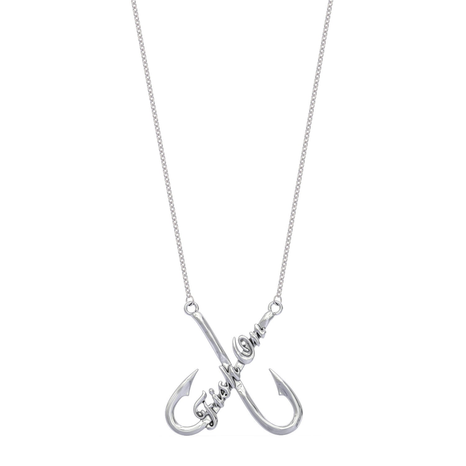 Fish On Pendant Necklace