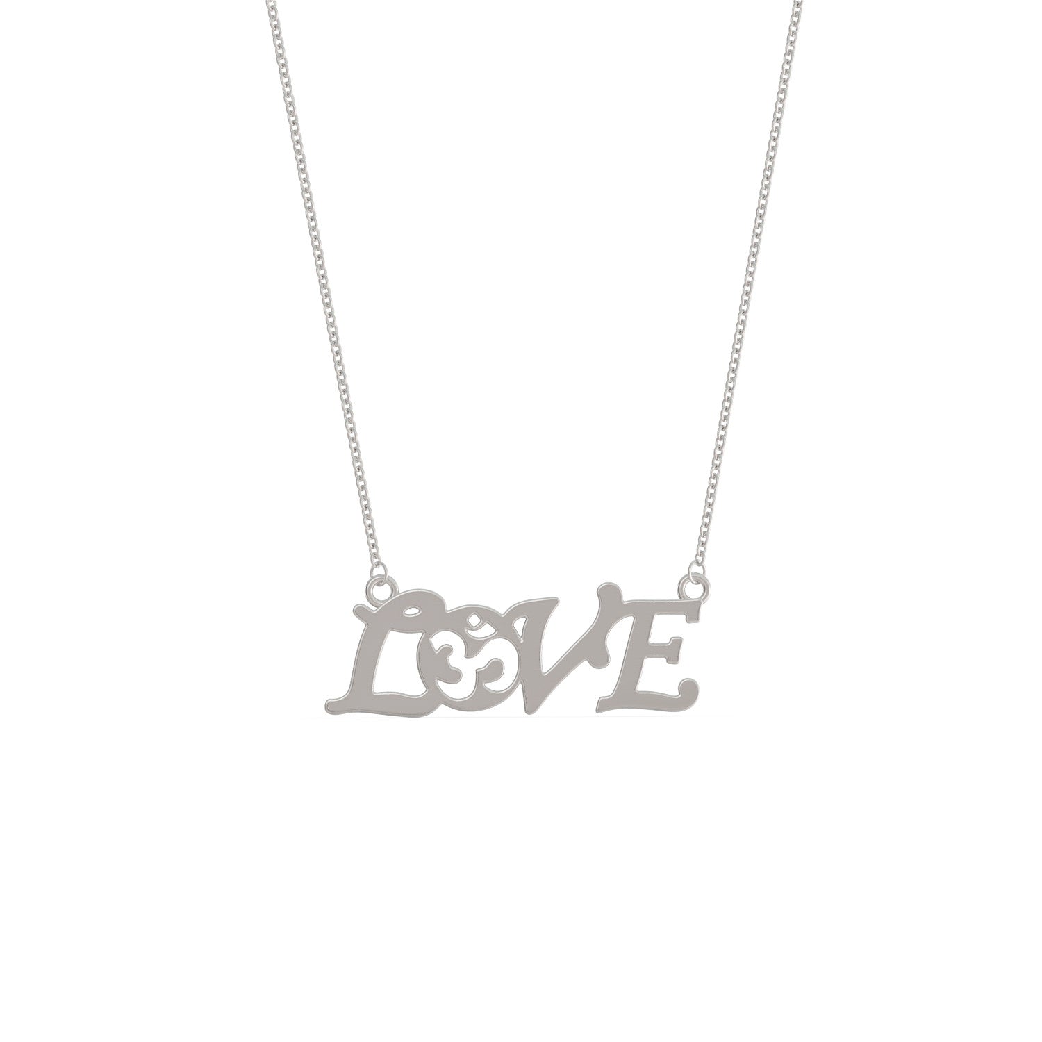 Love Om Necklace
