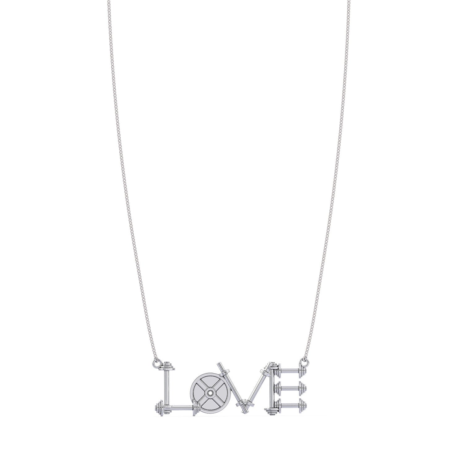 Lifting LOVE Pendant Necklace