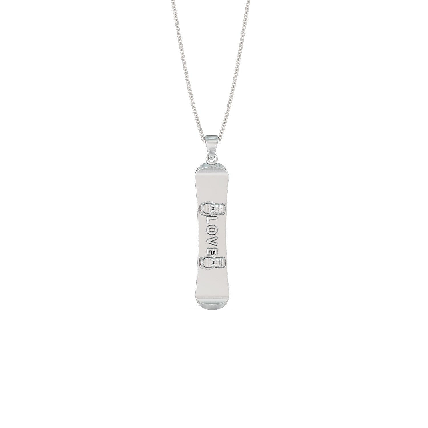 Love To Board Necklace