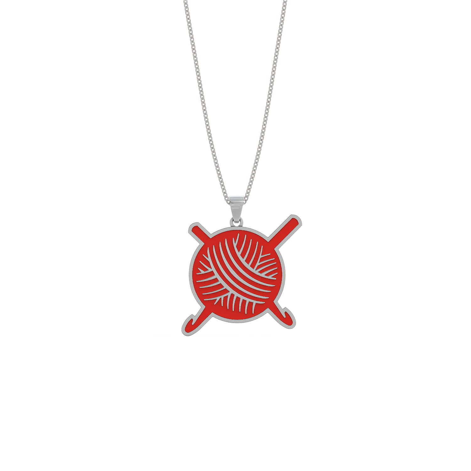 Crochet Charm Necklace