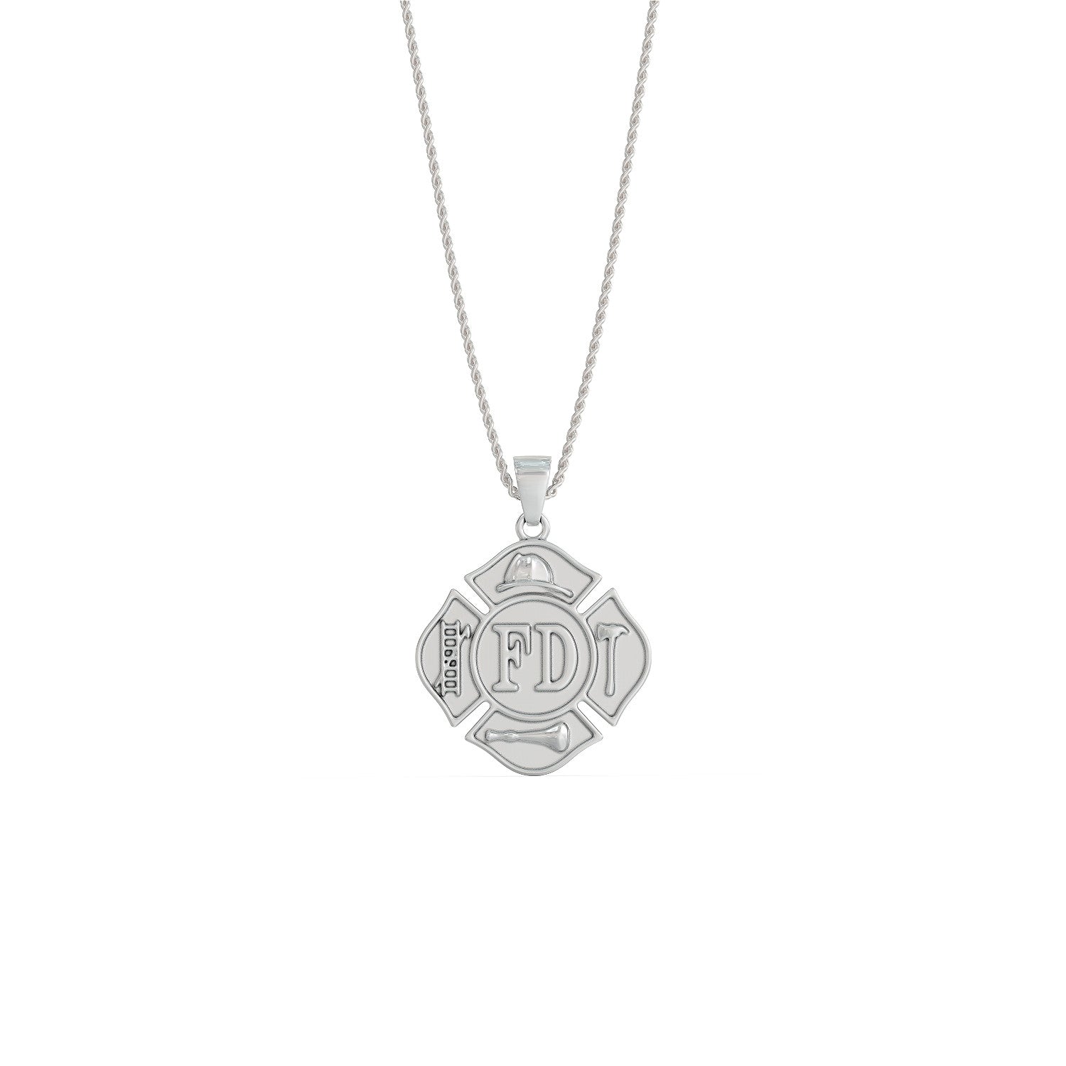 Firefighter Couple Necklace (For Him)