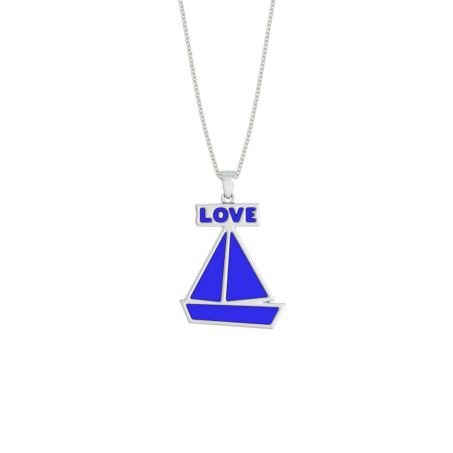 Sailing Love Necklace