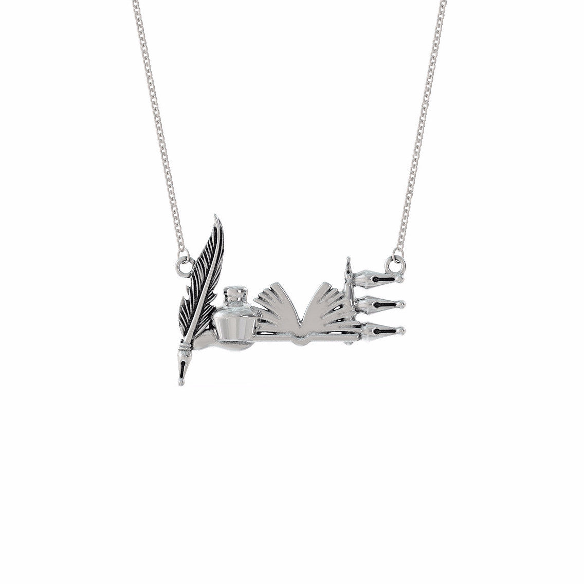 Love Writing Necklace