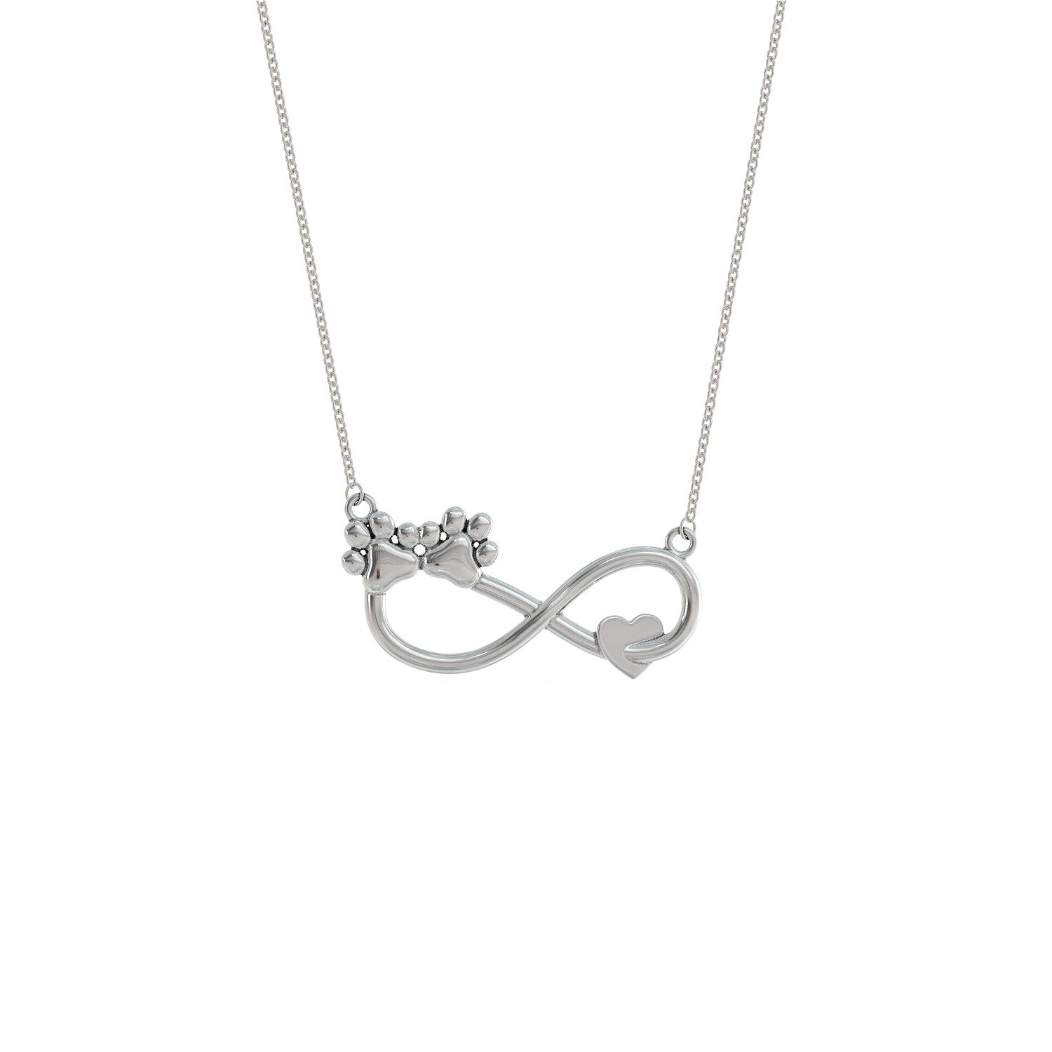 Infinity Dog Love Necklace