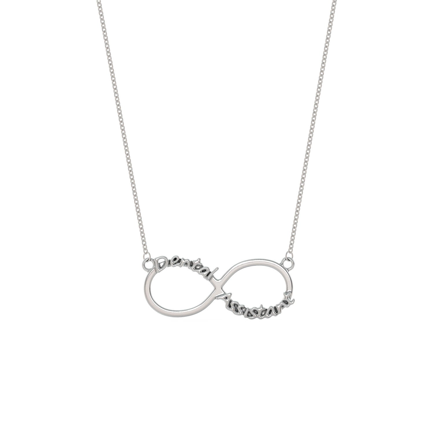 Dental Assistant Infinity Necklace