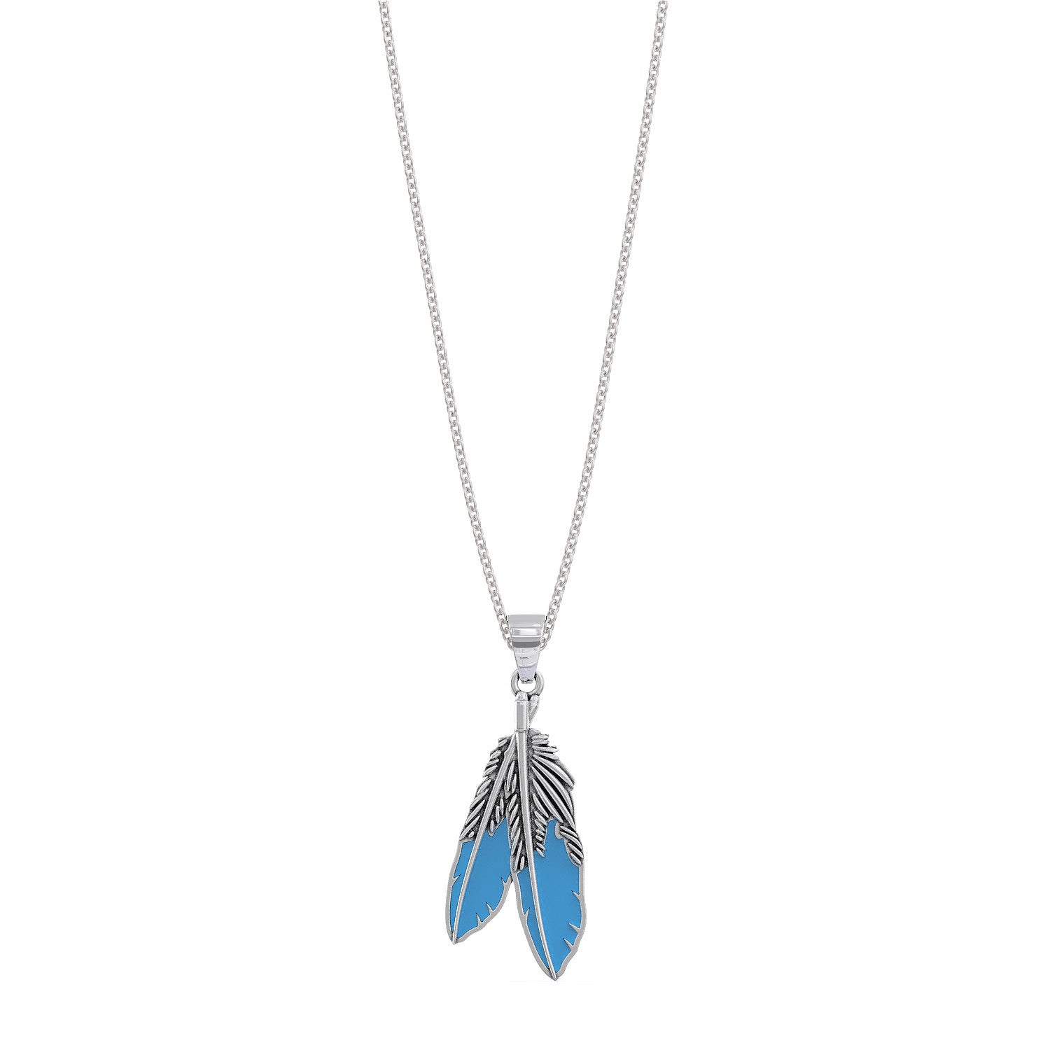 Feather Native American Necklace