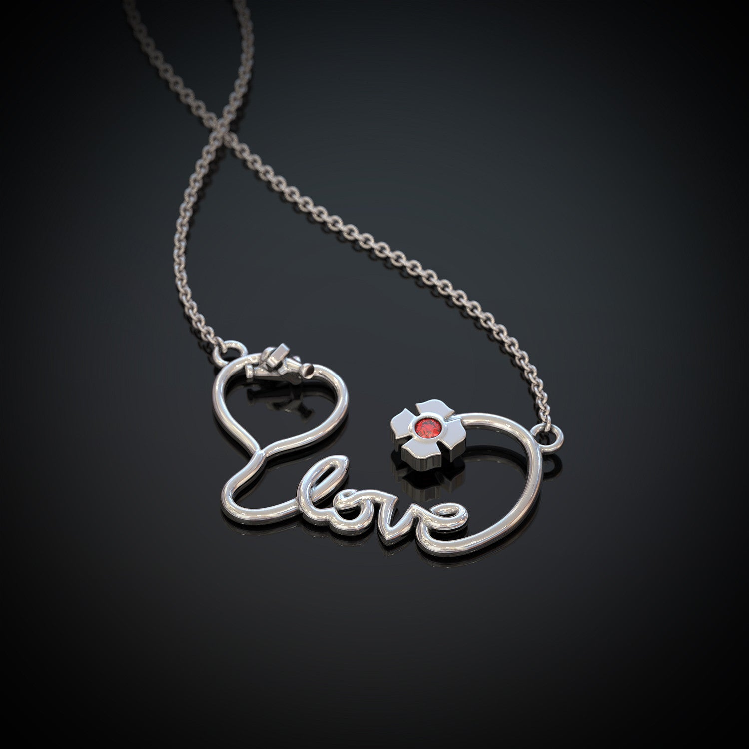 Love Firefighter Necklace