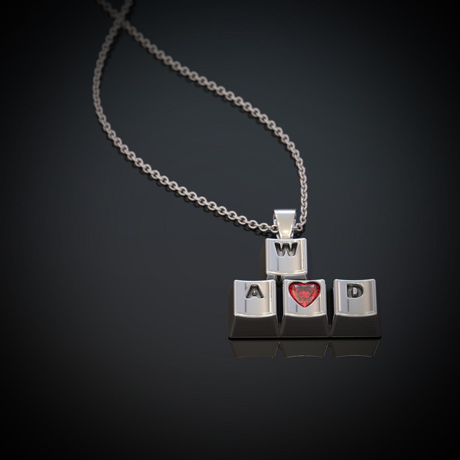 Personalized birthstone - WASD - Strictly limited edition