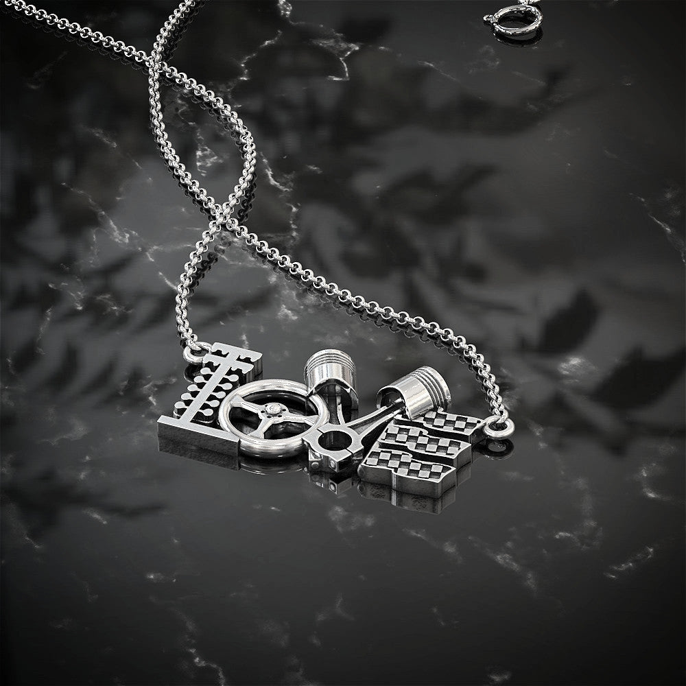 Love Racing Pendant